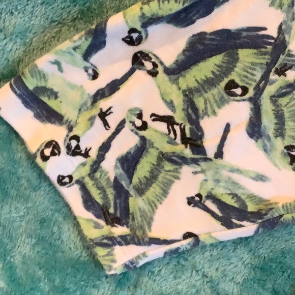 Tropical Parrots Long Sleeved Tee Shirt Plus Size 2X Karen Scott Resale - Picture 4 of 14